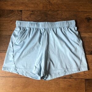 Light blue Liberty Pro athletic shorts with pockets size L